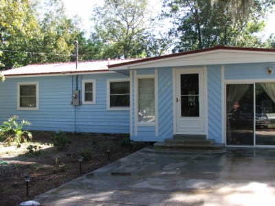 exterior repainted (front)